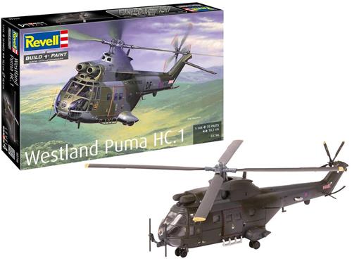 Revell Modelbouwpakket Westland Puma HC.1 1:144 - 70dlg.