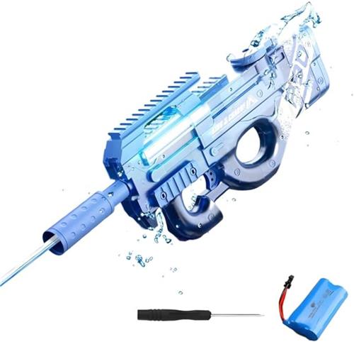 Thuys - Elektrisch Waterpistool Met Oplaadbare USB-batterij - Automatisch Elektrisch Waterpistool - Waterpistool Met Groot Vermogen - Bereik Van Ongeveer 8-10 m