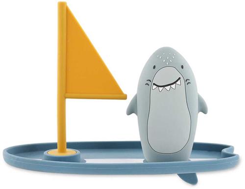 Trixie | Badspeelgoed surfplank - Mr. Shark - Bijtring - Badspeelgoed - 0m+ - Gemakkelijk vast te pakken