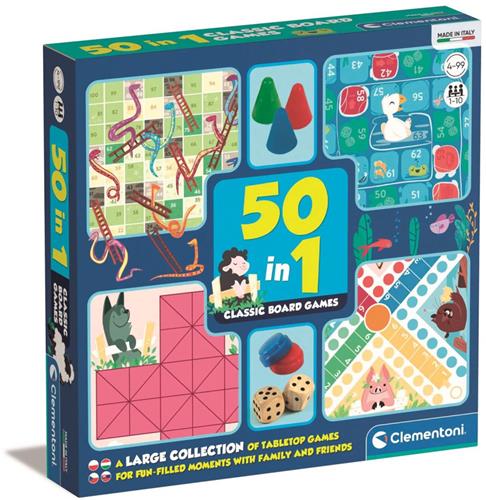 Colour Game Night Classic Game Collectie 50 in 1