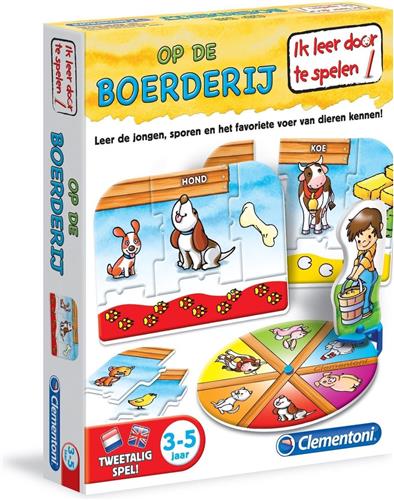 Leerspel Op De Boerderij   3-5
