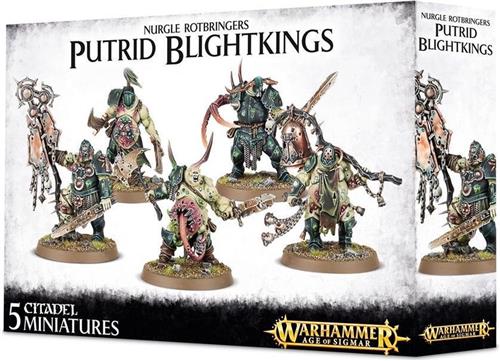 Warhammer Age of Sigmar Nurgle Rotbringers Putrid Blightkings