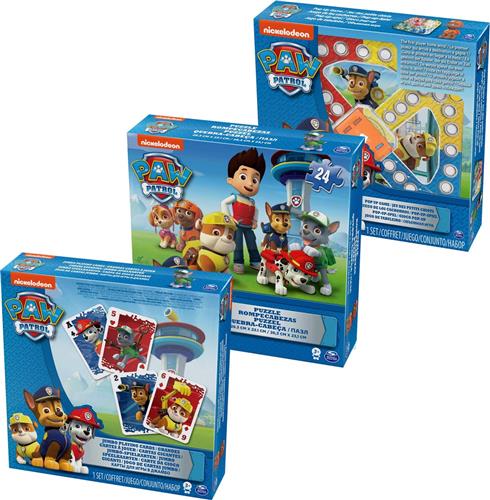 PAW Patrol - Bordspel - Multipakket - Met puzzel - Met spel - Met speelkaarten