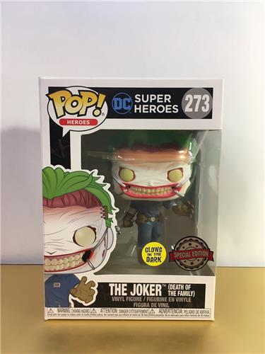 Funko Pop! DC Comics Super Heroes: The Joker (Death of the Family) #273 Glows in the Dark Exclusive