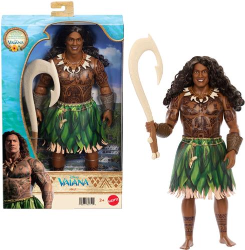 Disney Vaiana Maui Pop met outfit die aan en uit kan en 4 accessoires - GeÃ¯nspireerd op live-actionfilm