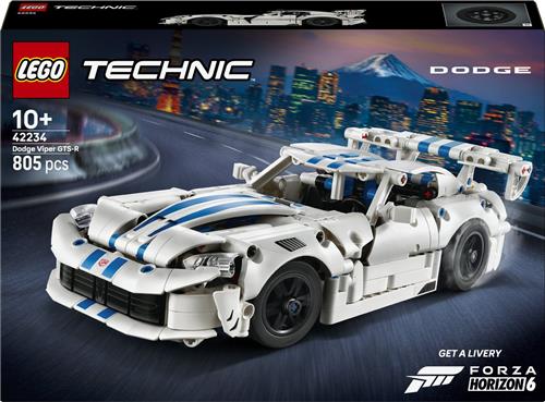 LEGO Technic Dodge Viper GTS-R Sportauto Auto Speelgoed voor Kinderen 42234