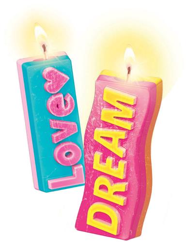 Clementoni - Art & Craft Create Your Candles Rainbow - Kaarsen Maken Set - Creatief Speelgoed - Vanaf 8 Jaar