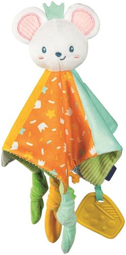 Clementoni - Baby Comforter Muis - Zachte Knuffeldoek - Sensorisch - Kraamcadeau - Vanaf 0 maanden