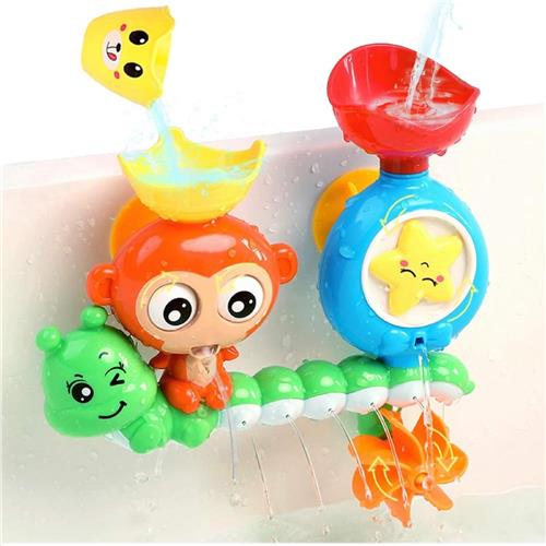 BOTC Badspeelgoed Waterval voor Peuters  Interactief Badspeeltje met Zuignappen voor Baby's en Kinderen van 1, 2 en 3 Jaar
