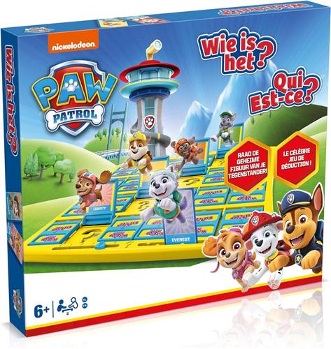 Asmodee gezelschapsspel Paw Patrol Wie is het? bordspel voor kinderen.