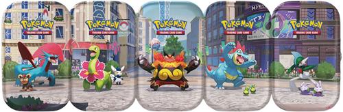 PokÃ©mon Mega Evolution Chaos Rising Lumious City Mini Tin