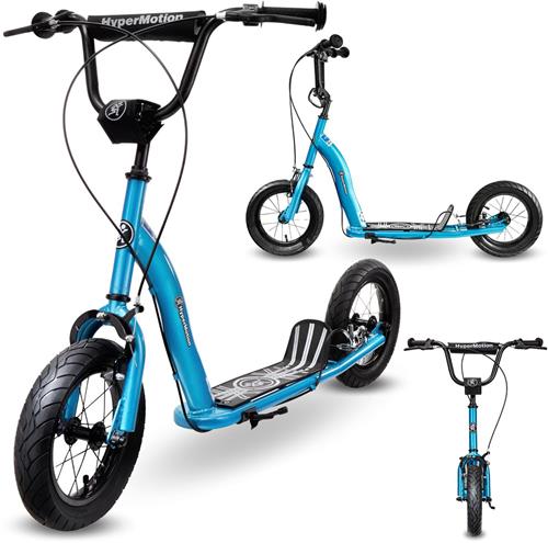 HyperMotion RUBY 12.2 Kinderstep met Luchtbanden 12 Inch  Verstelbaar  Blauw