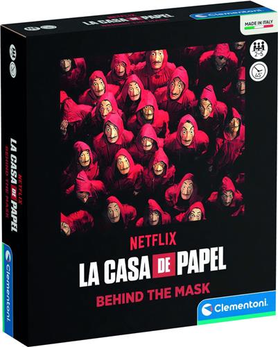 Clementoni Bordspel - La Casa De Papel - Behind The Mask