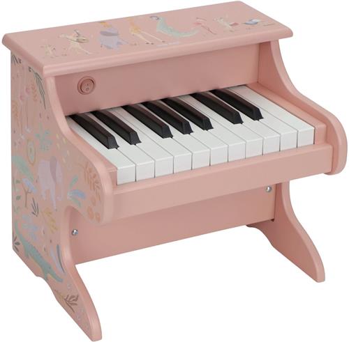 Little Dutch Houten piano - Roze FSC - Safari Friends