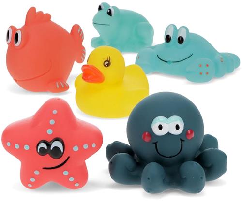 Rex London Badspeelgoed Zeedieren x6