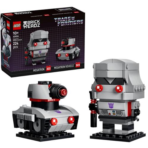 Lego Brickheadz 40924- Megatron robot en voertuig (40924)