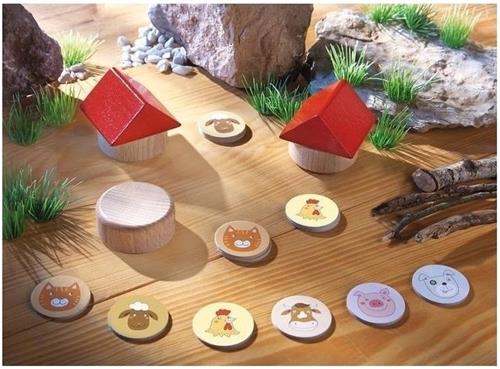 Haba Spel - Mijn eerste spellen - Iene, miene, mij, in welk huis woon jij? 301936