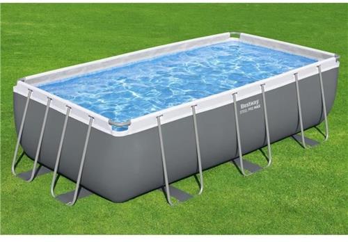Bestway Power Steel - Opzetzwembad - 404 x 201 x 100 cm - Met Filterpomp