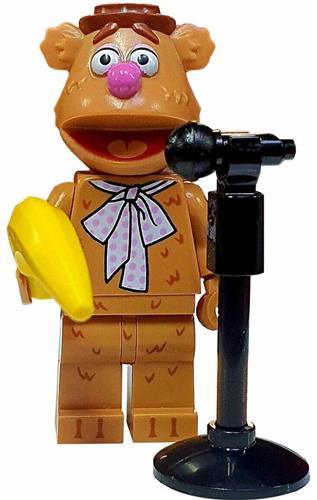 Fozzie Bear - De Muppets - lego - minifiguren 71033