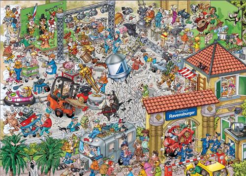 Ravensburger Ray's Comic Series - Movie set 3 - Filmset - 1000 stukjes Legpuzzel