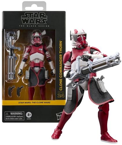 Star Wars - THE CLONE WARS - Clone Commander Thorn - Figure Black Series 15cm