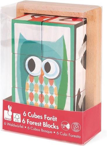 Zigolos - blokken bosdieren