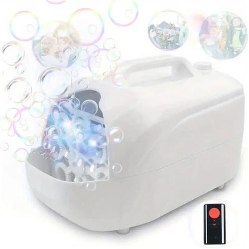 Bovista Bellenblaas Pistool - Bellenblazer - Bellenblaas Speelgoed - Bubble Blaster - Bellenblaasmachine - Speelgoed - Machine - Wit - Met Afstandsbediening