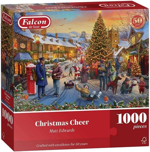 Falcon Christmas Kerstpuzzel - 1000st.