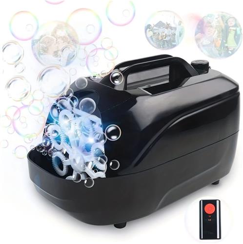 Nivard Bellenblaas Pistool - Bellenblazer - Bellenblaas Speelgoed - Bubble Blaster - Bellenblaasmachine - Speelgoed - Machine - Zwart - Met Afstandsbediening