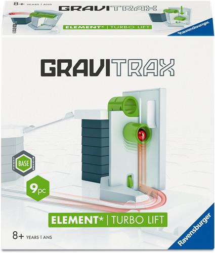 Ravensburger  GraviTrax Base Element Turbo Lift  Uitbreiding  Vanaf 8 Jaar