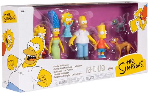 The Simpsons Family pack - 7 delige verzamelfiguren - 6 cm