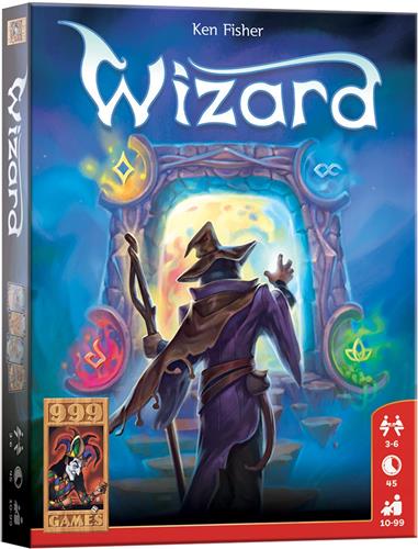 999 Games - Wizard - Kaartspel - Familiespel - Gezelschapsspel - Klein cadeautje - met nieuw artwork!