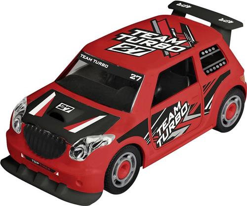 Revell 00831 Pull Back Rallye Car, rot Auto (bouwpakket)