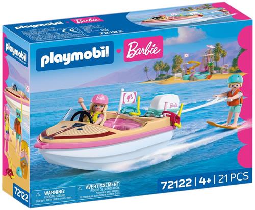Playmobil X Barbie Adventure Ship Bouwspel 21 Stukken Roze Kinderen