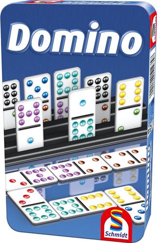 SchmidtÂ® - Domino - Klassiek bordspel - Familie spel - vanaf 6 jaar - 2-4 spelers