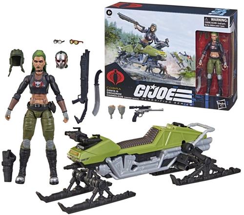 G.I. Joe Classified Series Zanya and Dreadnok Chameleon