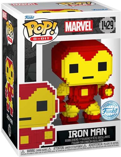 Marvel  Funko Pop 8-Bit Vinyl Figure Iron Man 9 cm
