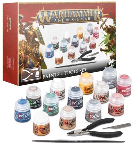 Warhammer - Age Of Sigmar - Paint Tools Set - 80-17