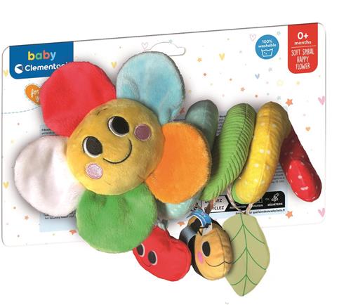 Clementoni - Baby Magic Garden Stroller Spiral - Kinderwagen Speelgoed - Buggy Spiraal - Vanaf 0 maanden