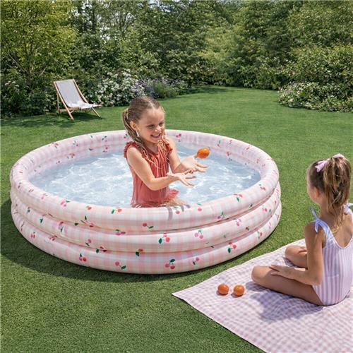 Intex zwembad Cherry Breeze 3-ring 147x33cm - kersen