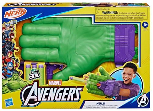 Nerf Marvel Avengers Hulk thunderclap blaster
