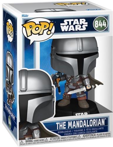 Star Wars The Mandalorian vinylfiguur 844 Unisex Funko Pop! - Neutraal - Standard