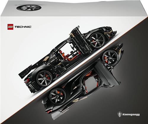 LEGOÂ® Technic Koenigsegg Sadair's Spear Megacar - Technische Bouwset voor Volwassenen - 42232