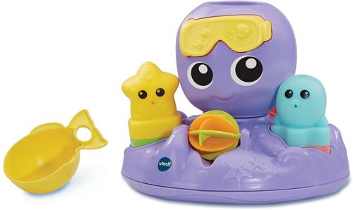 VTech Baby Spetter & Draai Octopus - Interactief Speelgoed - Badspeelgoed - Speelgoed 1 tot 5 jaar