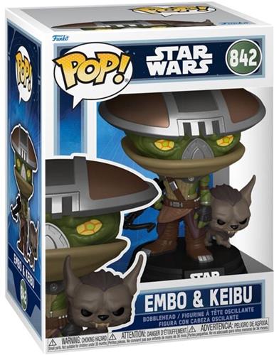 Star Wars The Mandalorian - Embo & Keibu vinylfiguur 842 Unisex Funko Pop! - Neutraal - Standard