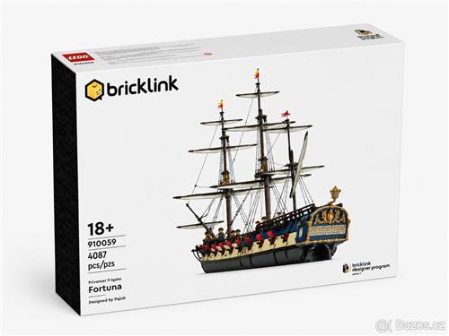 Lego Bricklink Privateer Frigate Fortuna nr 910059