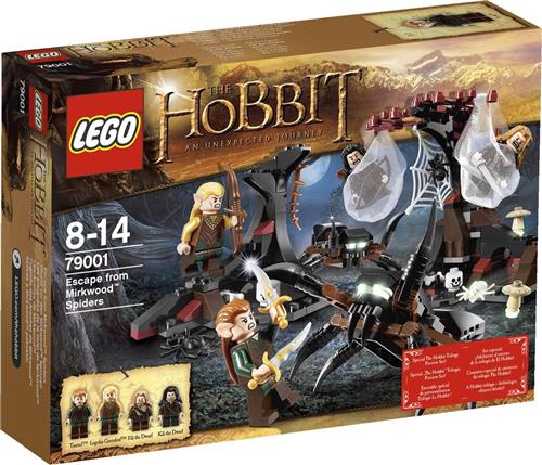LEGO The Hobbit Mirkwood Spinnen Ontsnapping  79001