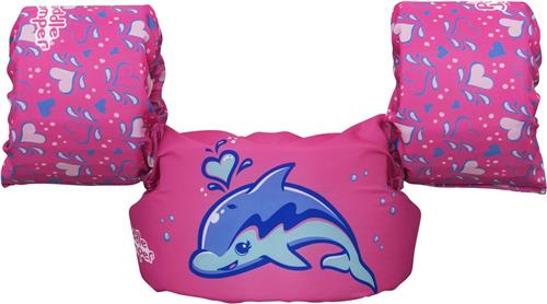 Bestway Puddle JumperÂ® dolfijn - roze - Verstelbare zwembandjes voor kinderen - 15-30 kg - Maat one size