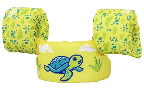 Bestway Puddle JumperÂ® schildpad - groen - Verstelbare zwembandjes voor kinderen - 15-30 kg - Maat one size
