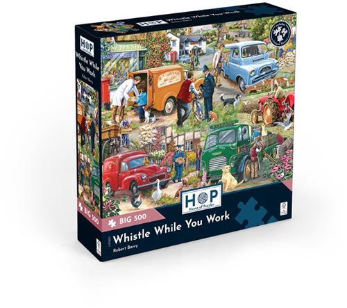 House of Puzzles legpuzzel 500 XL stukjes nostalgisch werktafereel.